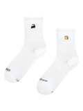 Ribbed Mid Calf Socks Purrfect Fit