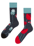 Regular Socks Ladybugs & Poppy Flowers