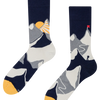 Bamboo Regular Socks Mountain Sunset