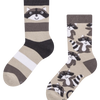 Kids' Warm Socks Happy Racoon