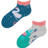 Kids' Ankle Socks Swans