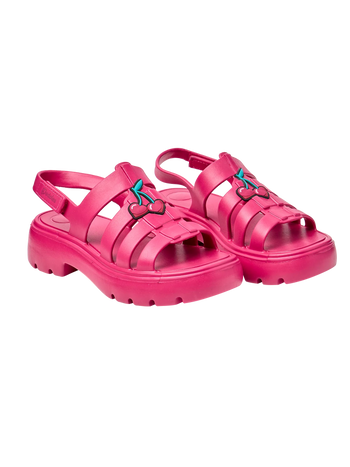 Dark Pink Women's Eva Fisherman Sandals