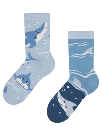 Kids' Socks Grey Shark