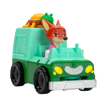 Zootopia figures with car - Nick Wilde