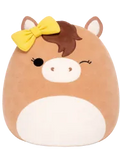 Squishmallows Tomar the Winking Brown Horse, 13 cm