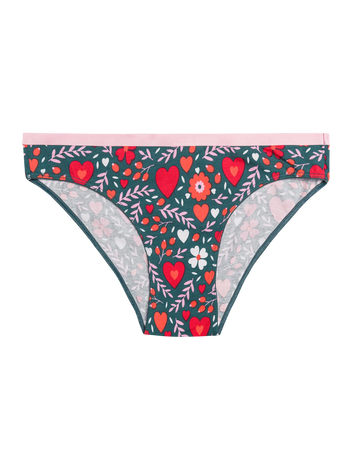 Women's Briefs Floral Love