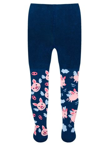 Kids' Tights Flying Pigs