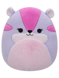 Squishmallows Tamara the Purple and Pink Chipmunk, 20 cm