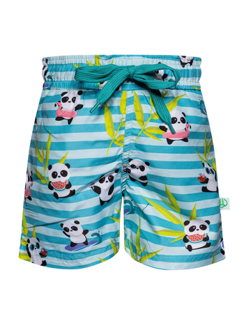 Boys' Swim Shorts Vacation Panda