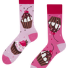 Regular Socks Pink Cupcakes