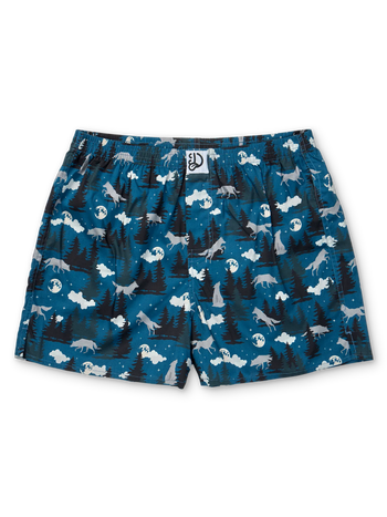 Men's Boxer Shorts Wolf & Moon