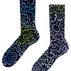 Regular Ribbed Socks Urban Doodles