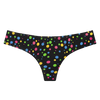Women's Brazilian Panties Neon Dots