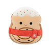 Squishmallows Davey the Cinnamon Roll Toast with Red Scarf, 20 cm