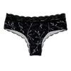Women´s Lace Briefs Grey Leaves