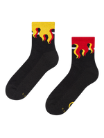 Active Crew Socks On Fire