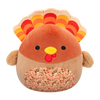 Squishmallows Gobrianna the Brown Turkey with Fall Patterned Belly, 20 cm