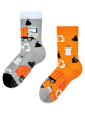 Kids' Non-slip Socks Garbage Truck