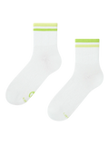 Crew Socks Lime Green Stripes