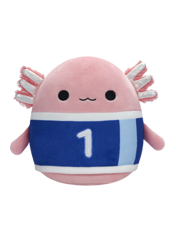 Squishmallows Archie the Axolotl with Soccer Jersey, 20 cm