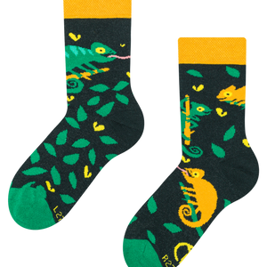 Kids' Socks Hunting Chameleon