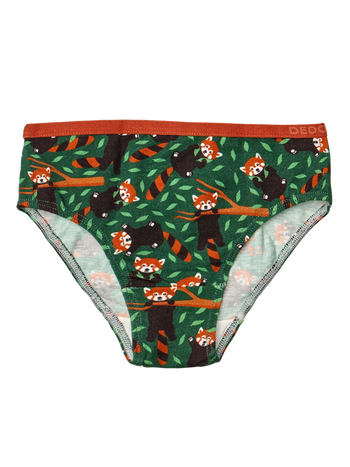Girls' Briefs Red Panda