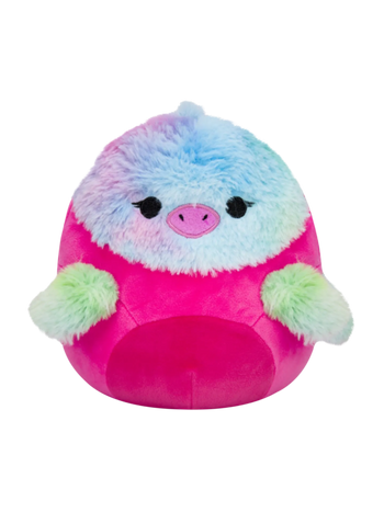 Squishmallows Abilene the Pink Fluffy Parrot, 20 cm