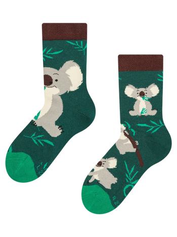 Kids' Socks Koala & Leaves