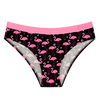 Women's Modal Briefs Flamingos & Hearts