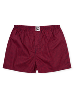 Blue & Red Men's Pattern Boxer Shorts