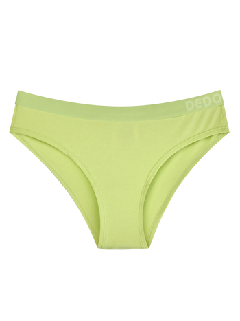Cream Lime Women's Modal Briefs