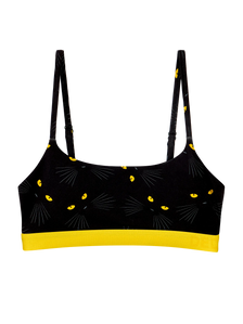 Women's Modal Bralette Cat Eyes