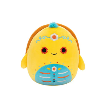 Squishmallows Thiago the Yellow Day of the Dead Sea Turtle, 20 cm