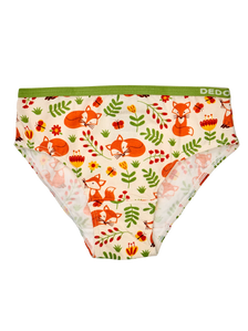 Girls' Briefs Fox & Butterflies