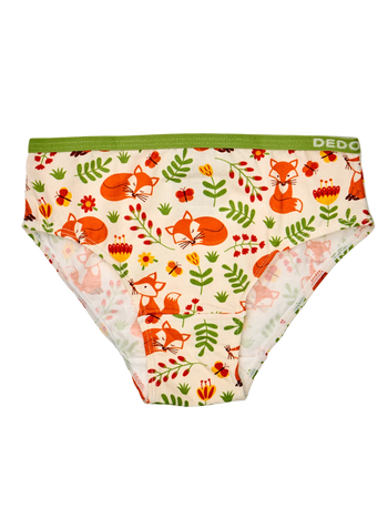 Girls' Briefs Fox & Butterflies