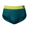 Teal & Yellow Men's Briefs