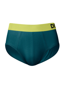 Teal & Yellow Men's Briefs