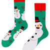 Warm Socks Mr & Mrs Snowman