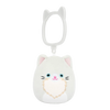 Squishmallows Clip-On Zachariah the Angora Cat, 9 cm