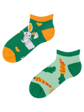 Kids' Ankle Socks Rabbit and Carrot