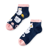 Kids' Ankle Socks Playful Kitty