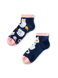 Kids' Ankle Socks Playful Kitty