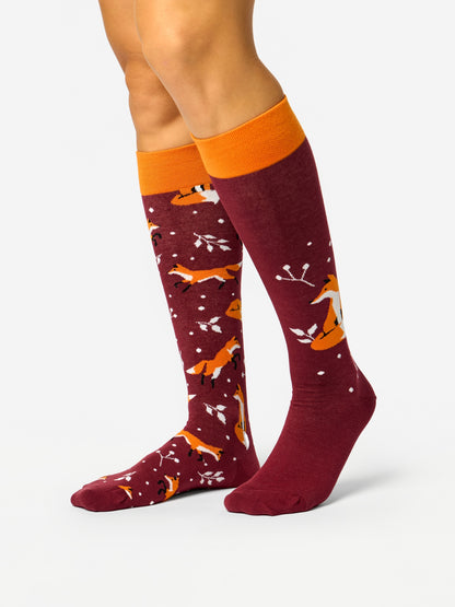 knee-high-socks-fox-leaves-98/98360d904dc014a0af3867ecb69e2632e48b1a07