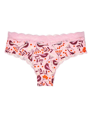 Women´s Lace Briefs Birds & Berries