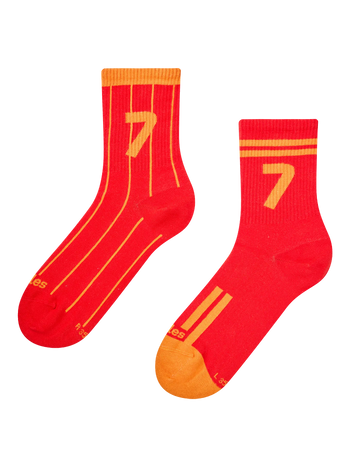 Ribbed Mid Calf Socks Spanish Football Legend