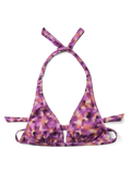 Triangle Bikini Top Pink Camouflage