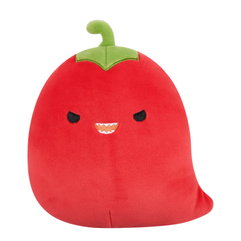 Squishmallows Christo the Red Chili Pepper with Mischievous Eyes, 20 cm