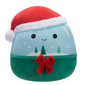 Squishmallows Ezekiel the Christmas Snow Globe, 20 cm