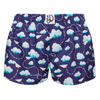 Women's Boxer Shorts Paper Planes & Clouds