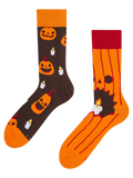 Regular Socks Pumpkin & Candles